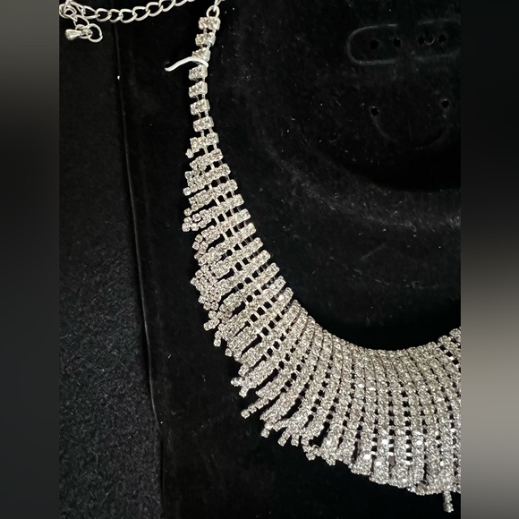 Rhinestone Necklace - Picture 2 of 3
